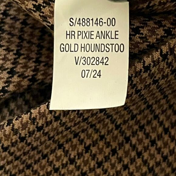 Old Navy Pixie Skinny Pants Women’s size 10 plaid academia Stretch Office Career - Picture 7 of 8